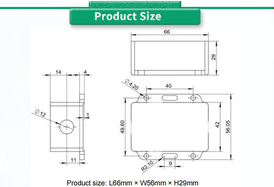 UNIVO Analog Digital Inclinometer for Precise Angle Measurement in Industrial Settings