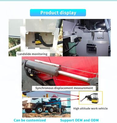 UBPR-02 Rope Displacement Measuring Sensor Industrial Position Level Controller